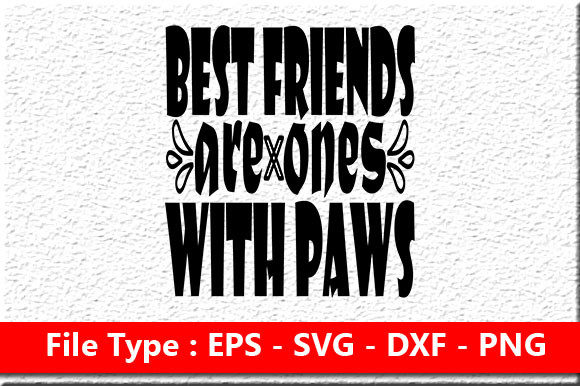 Dog SVG Design: Best Friends Are One