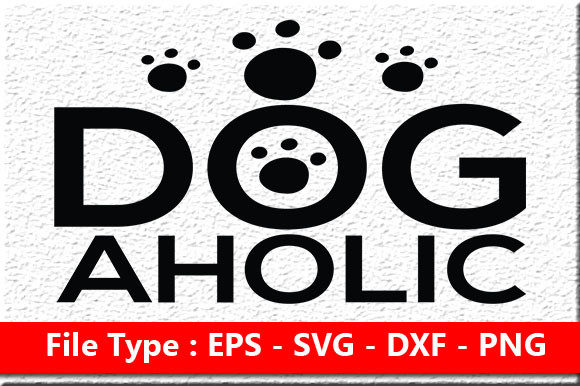 Dog Svg Design, Dog Aholic