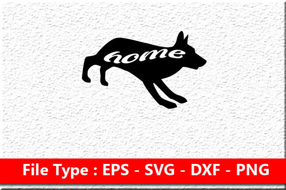 Dog SVG Design, Home