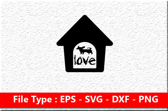 Dog SVG Design, Love